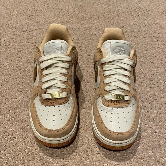 Nike Air Force 1 Low LXX Womens Size 5 Vachetta/Tan/Flax/Sail - Picture 2 of 9